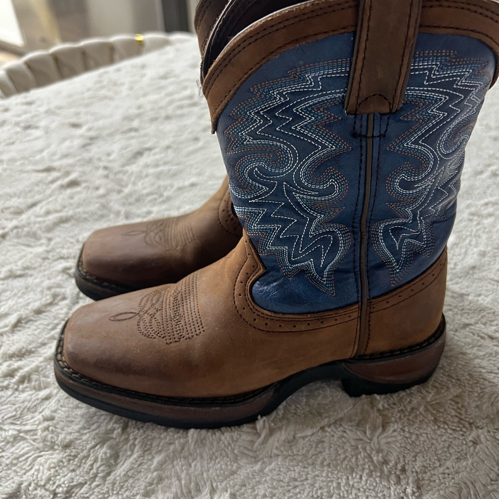 Durango Brown and Black Western Boots